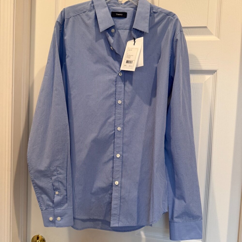 NEW Theory Mens Dress Shirt